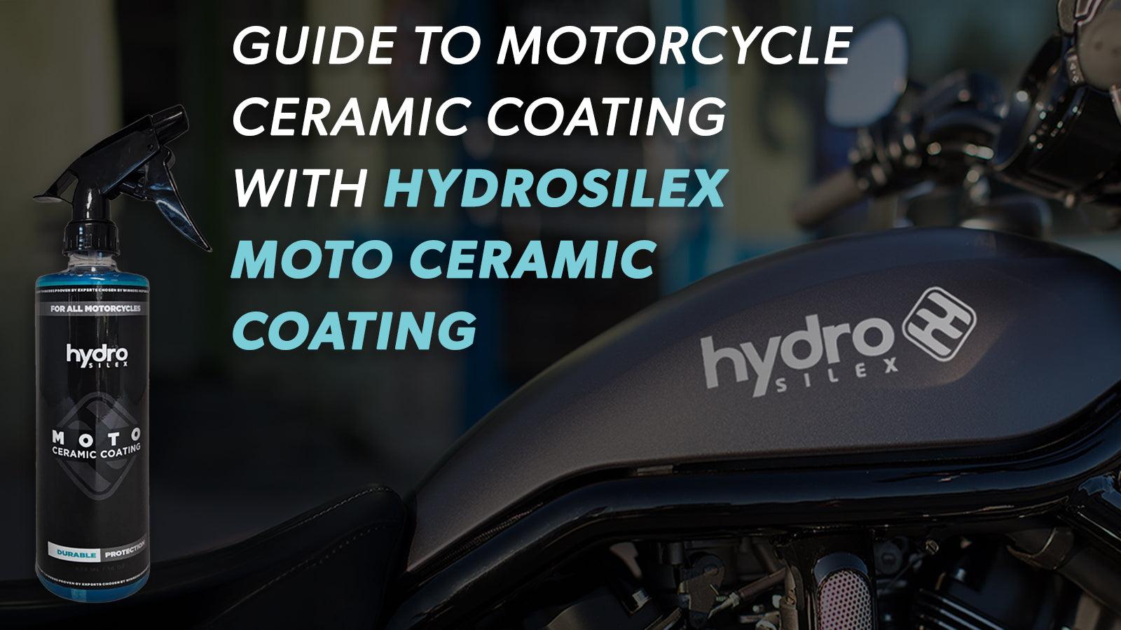 Guide to Motorcycle Ceramic Coating with Hydrosilex Moto Ceramic Coating