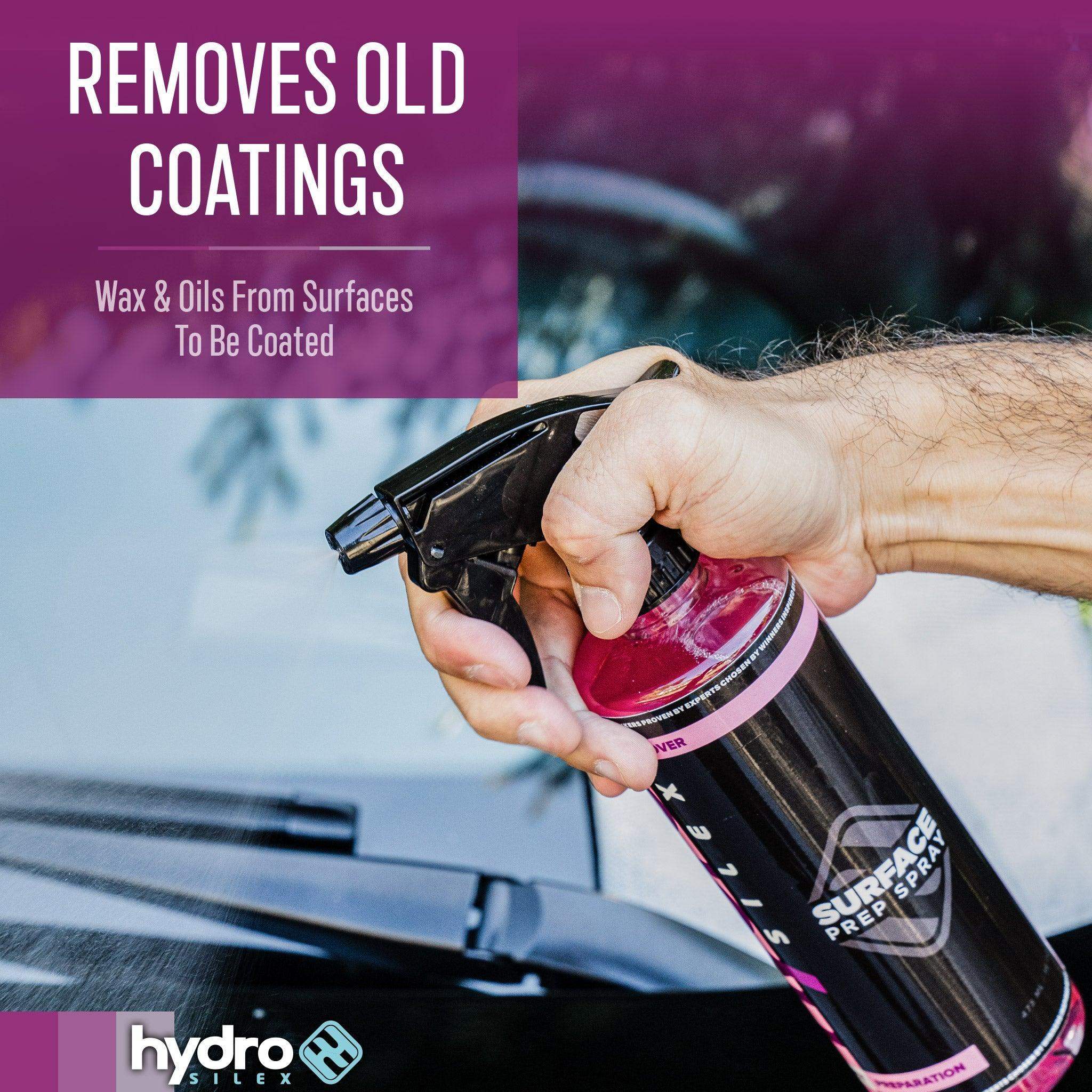 HydroSilex Surface Prep Spray Removes Old Coatings